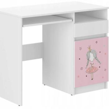 Gyerek íróasztal 76 x 50 x 96 cm - Hercegnő kép