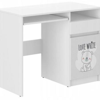 Gyerek íróasztal 76 x 50 x 96 cm - Imádnivaló maci kép