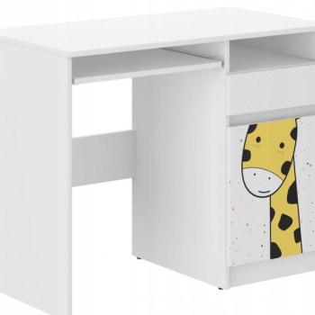 Gyerek íróasztal 76 x 50 x 96 cm - Nagy zsiráf kép