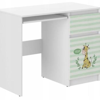 Gyerek íróasztal 77 x 50 x 96 cm - Cuki zsiráf kép