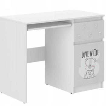 Gyerek íróasztal 77 x 50 x 96 cm - Imádnivaló maci kép