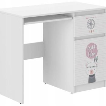 Gyerek íróasztal 77 x 50 x 96 cm - Indián maci kép