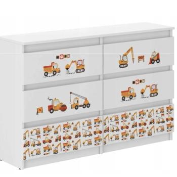 Gyerek komód 77 x 30 x 140 cm - Munkagépek kép