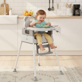 Gyermek étkezőszék - Multifunkcionális Panda etetőszék kép