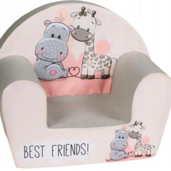 Gyermek kanapé 51 x 33 x 42 cm legjobb barátok kép