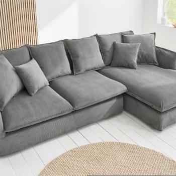 HEAVEN szürke sarokkanapé 255cm kép