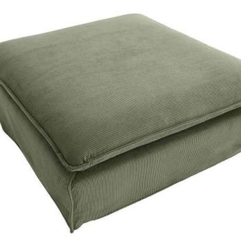 HEAVEN zöld kordbársony lábtartó kép