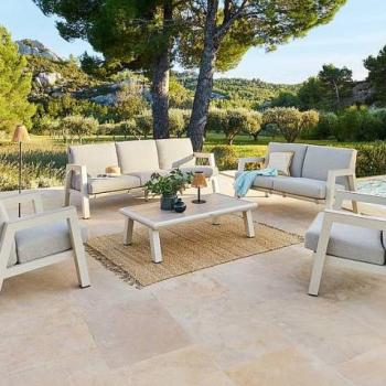 HELIOS alumínium szett 7 főre (elefántcsont) kép