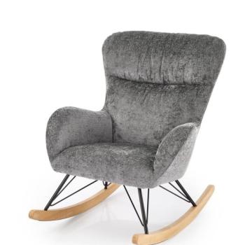 Hintafotel, szövet - fém - fa, szürke - BEN kép