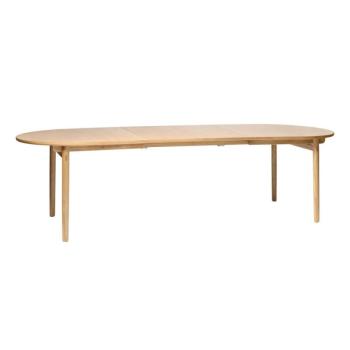 Hosszabbító asztallap tölgyfa dekorral 45x100 cm Carno – Unique Furniture kép