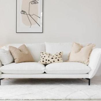 HUGO fehér kanapé kép