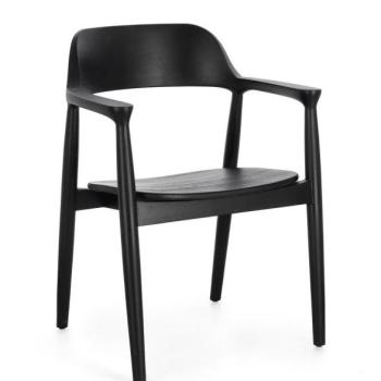 IDRIS fekete étkezőszék kép