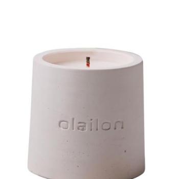 Illatosított gyertya, vanília - rózsa, paraffin - szója, fehér - VANILLE kép