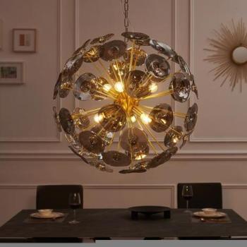 INFINITY HOME arany üveg függőlámpa kép