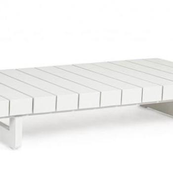 INFINITY II fehér kerti dohányzóasztal 126cm kép