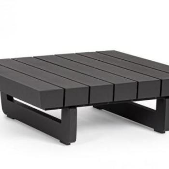 INFINITY sötétszürke kerti dohányzóasztal 74cm kép