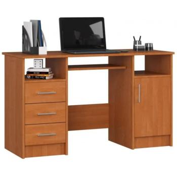 Íróasztal - Akord Furniture - 124 cm - égerfa kép