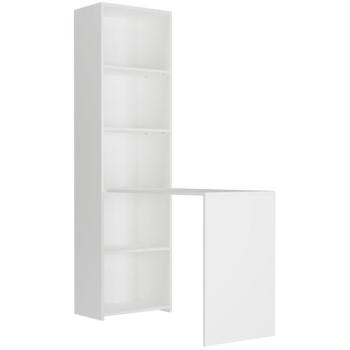 Íróasztal polccal MODERN B-50S - 120 x 50 x 180 cm - különböző színű változatokban fehér kép