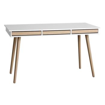 Íróasztal tölgyfa dekorral 137x60 cm Mistral - Hammel Furniture kép