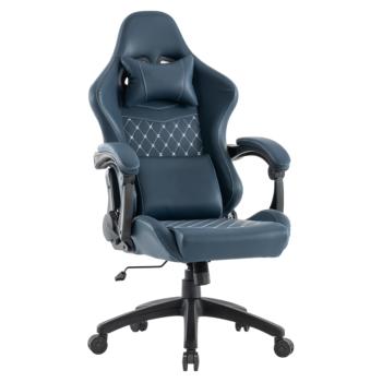 Irodai/gamer szék, kék, SAMIE kép