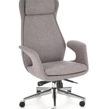 Irodai szék, állítható, szövet - fém - műanyag, szürke - CALL kép