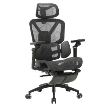 Irodai szék, sötétszürke/fekete, VILMER kép