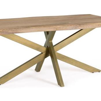 JAIDEV mangófa asztal 175 x 90cm kép