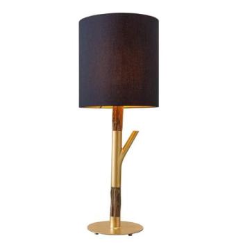 JEWELRY arany fa asztali lámpa kép