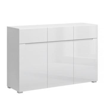 JOLK fehér mdf komód 135 cm kép