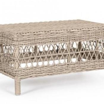 JUPITER bézs dohányzóasztal 80cm kép