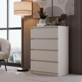 Kahsar M4 fiókos szekrény, 70x97x40 cm, kasmír kép