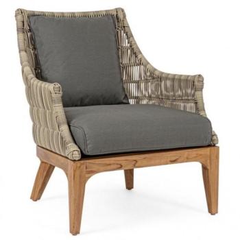 KEILANI szürke fotel kép