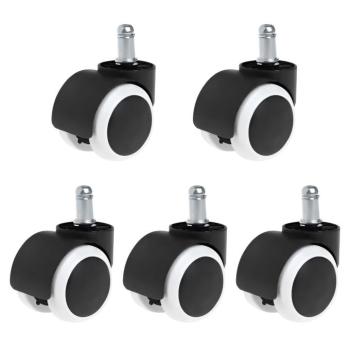 Kerék, 5 db-os szett, fekete/fehér, KOLIESKO TYP 2 kép