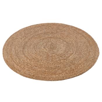 Kerek szőnyeg, természetes, tengeri fű, 120 cm, ULAND kép