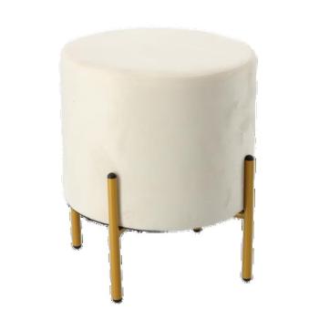 Kerek zsámoly lábakon a nappaliba vagy hálószobába bézs kép