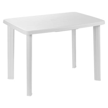 Kerti asztal, fehér, FARETY kép