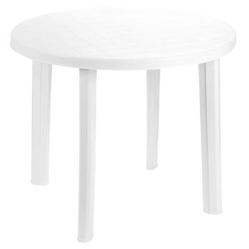 Kerti asztal, fehér, TUNDO kép