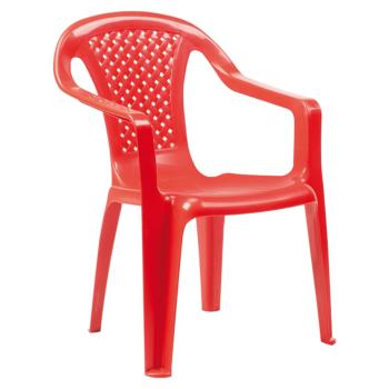 Kerti gyerekszék, rakásolható, piros, KAMLA kép