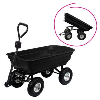 Kerti kocsi, billenős, fekete, BABAR kép