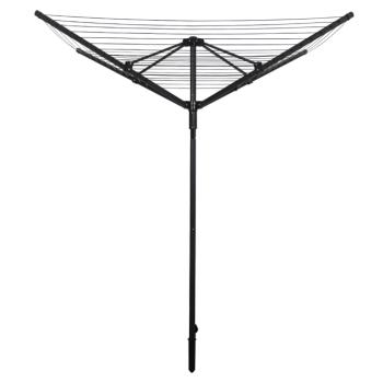 Kerti ruhaszárító, fekete, 45 m, ROTARY NEW TYP 3 kép