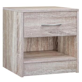 Kiel éjjeliszekrény fiókkal és polccal 41 × 39 × 28 cm dub kép