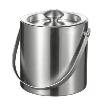 Kinghoff duplafalú jégvödör - inox (KH-1243) kép