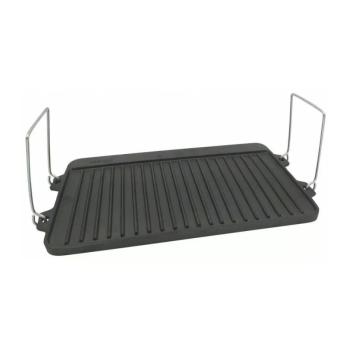 Kinghoff öntöttvas grill lap 44 x 24 cm - megfordítható (KH-1262) kép