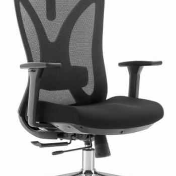 Kiváló minőségű ergonomikus irodai szék HC-1054 - fekete színben kép