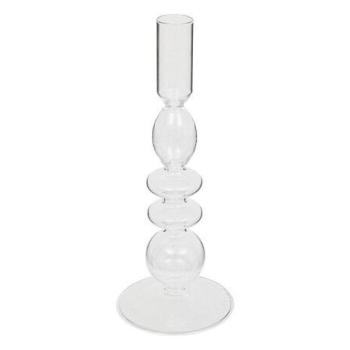 Klasszikus gyertyatartó, üveg, átlátszó - STALACTITE kép