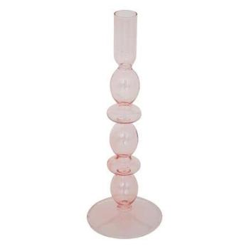 Klasszikus gyertyatartó, üveg, púder - STALAGNATE kép