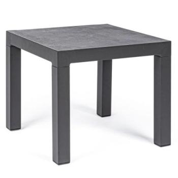 KLEDI fekete lerakóasztal 50cm kép