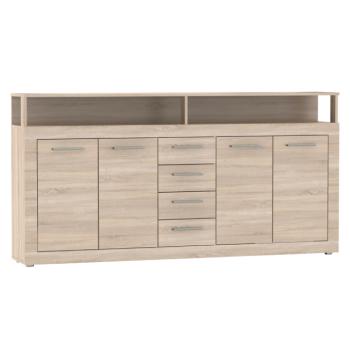 Kombinált komód, sonoma tölgy, LUNYSA 2 NEW kép