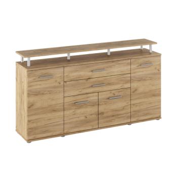 Komód, artisan tölgy, HANOLA kép