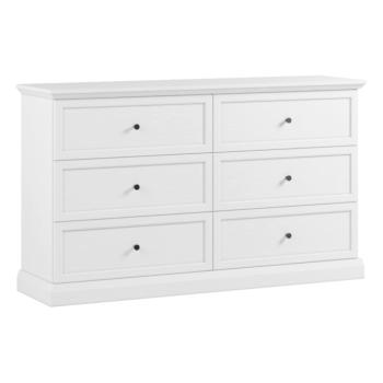 Komód, fehér, LOCCA K6S kép